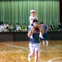 <p class="has-text-align-center" style="font-size:17px"><strong>
父の日ミニ運動会
</strong></p>